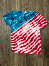 Load image into Gallery viewer, Youth medium flag shirt -
