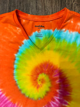 Load image into Gallery viewer, Happy spring swirl! Large v neck
