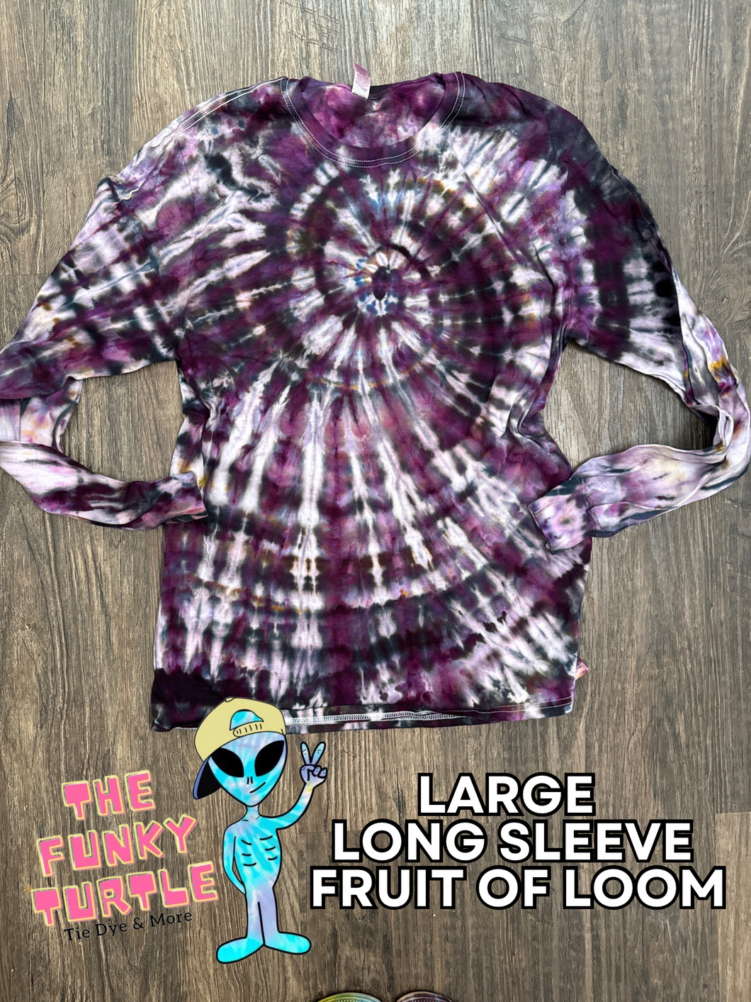 Long Sleeve Black cherry - Large