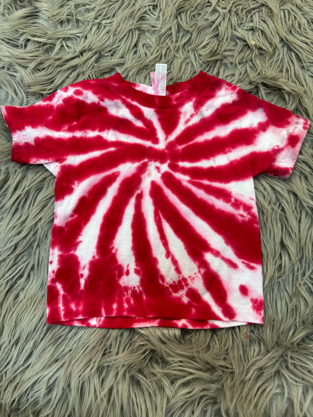 2T red and white swirl