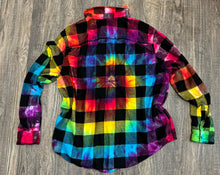 Load image into Gallery viewer, Classic Rainbow Flannel
