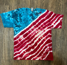 Load image into Gallery viewer, Almost perfect not perfect youth medium flag USA shirt
