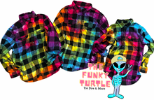 Load image into Gallery viewer, Classic Rainbow Flannel
